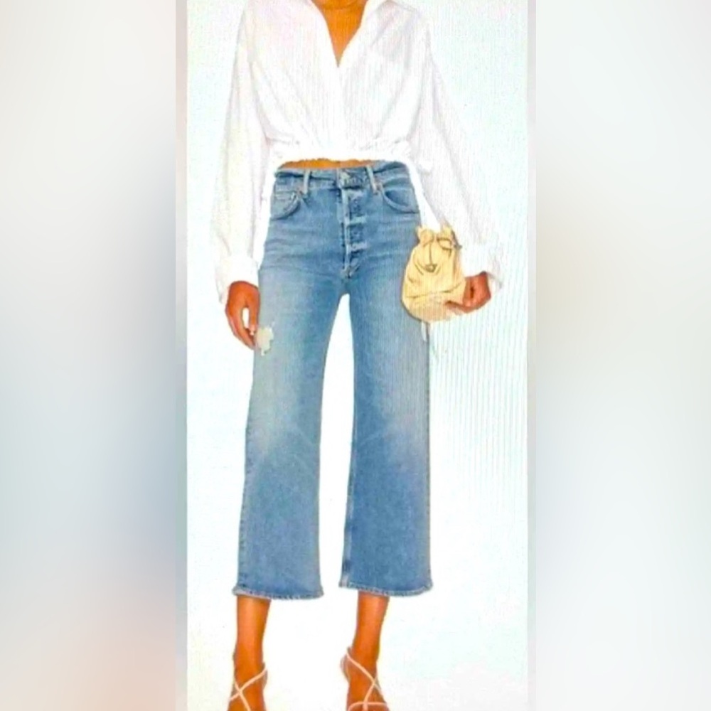 EUC Citizens of Humanity Sacha Wide Leg High Rise Jeans